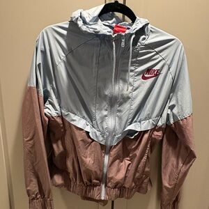 Nike Light Blue Mesh Jacket